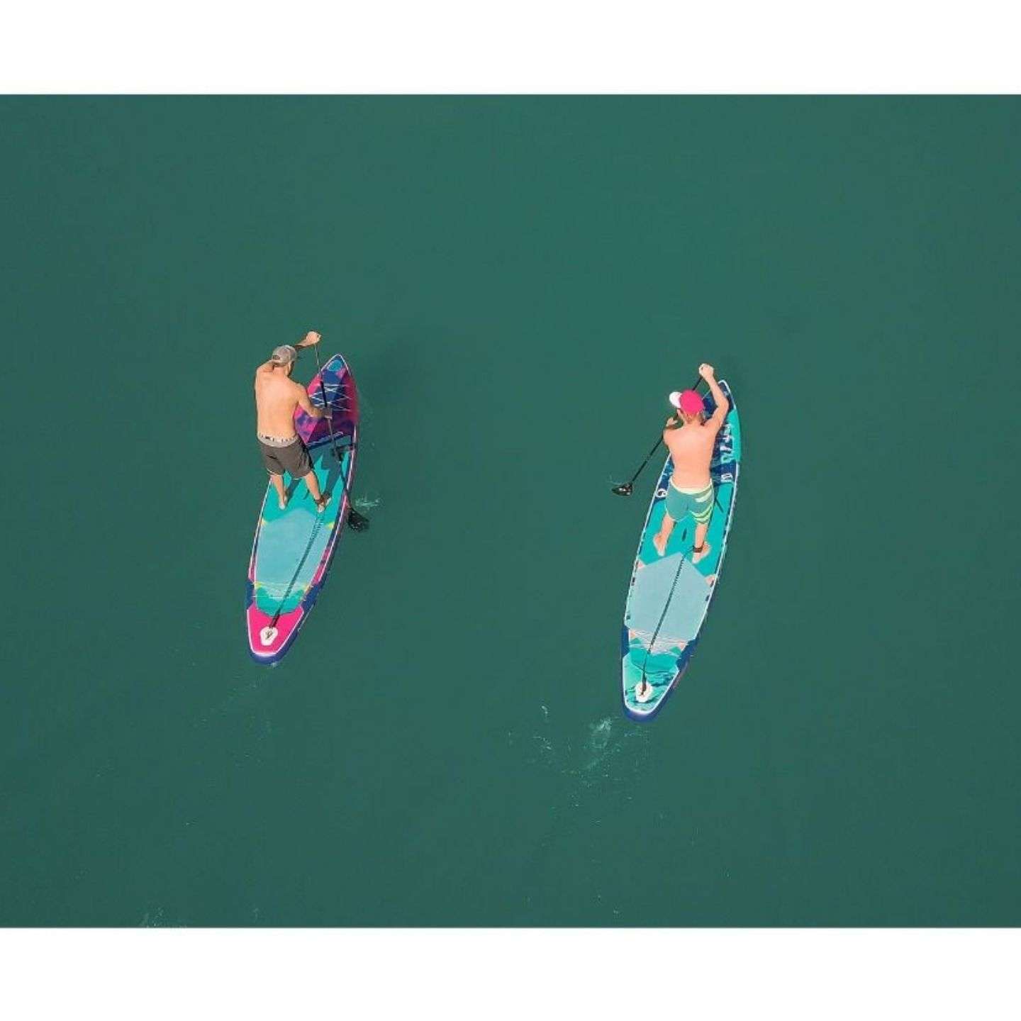 Spinera SUPTOUR iSUP inflatable stand up paddle board detail view highlighting materials, fittings and product finish