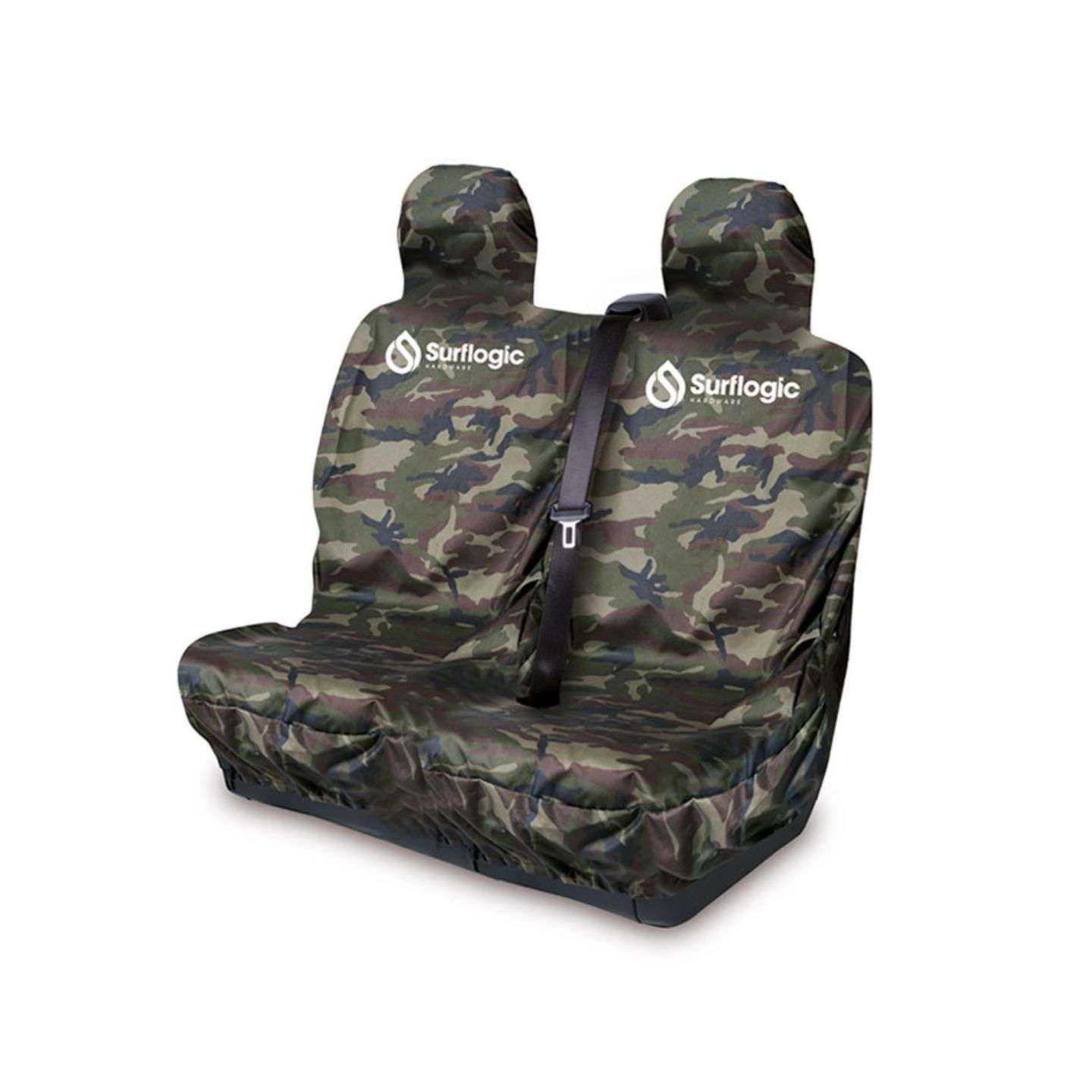 Surflogic Waterproof Car Seat Cover Double fitted on vehicle seat lifestyle view