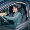 Surflogic Waterproof Car Seat Cover Single in black headrest and seat coverage detail