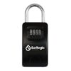 Surflogic Key Lock Maxi in black internal key storage compartment detail