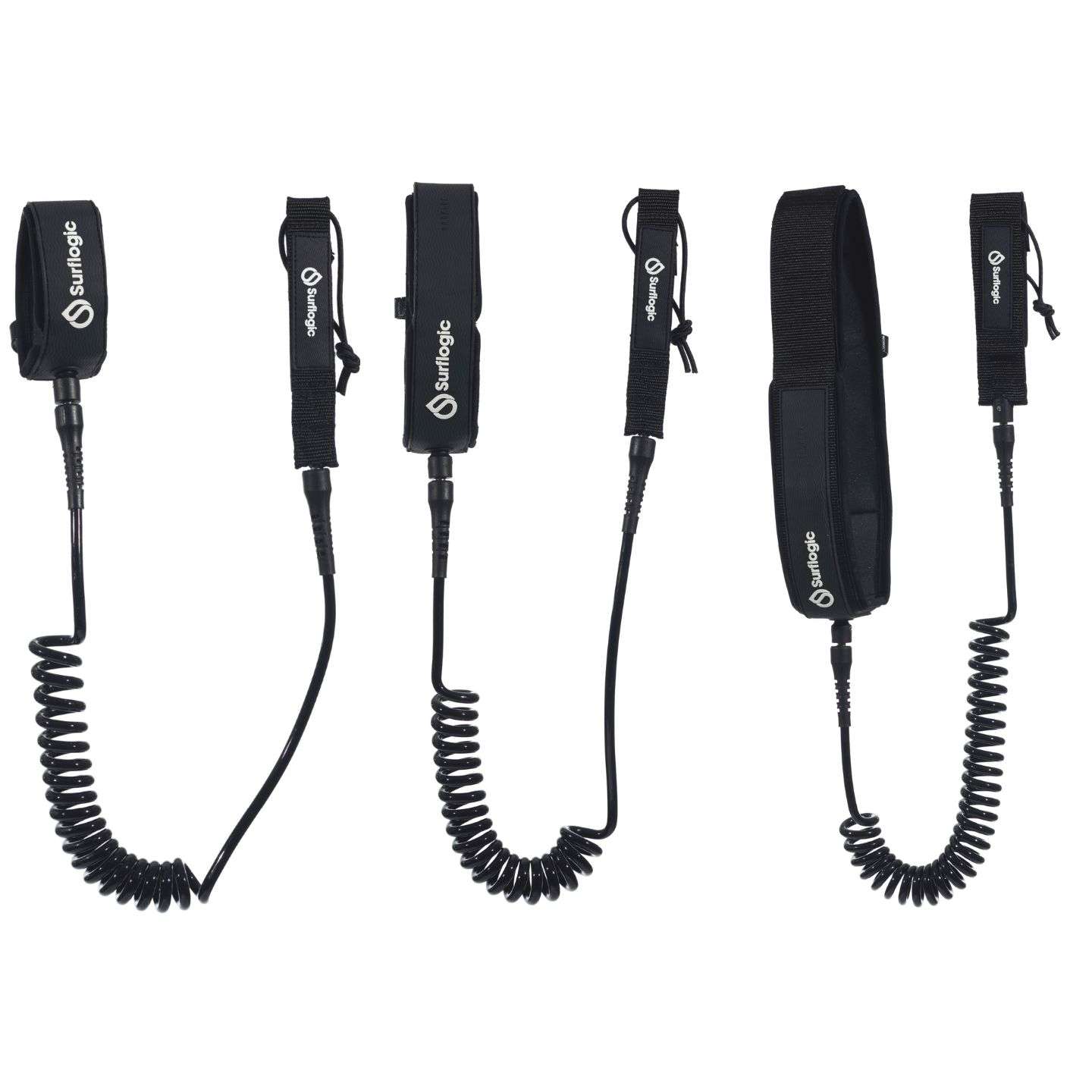 Surflogic Foil Leash coil and cuff detail for foiling