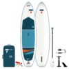 Tahe 11'0 Beach Wing Inflatable SUP 2022 inflatable paddleboard studio product view