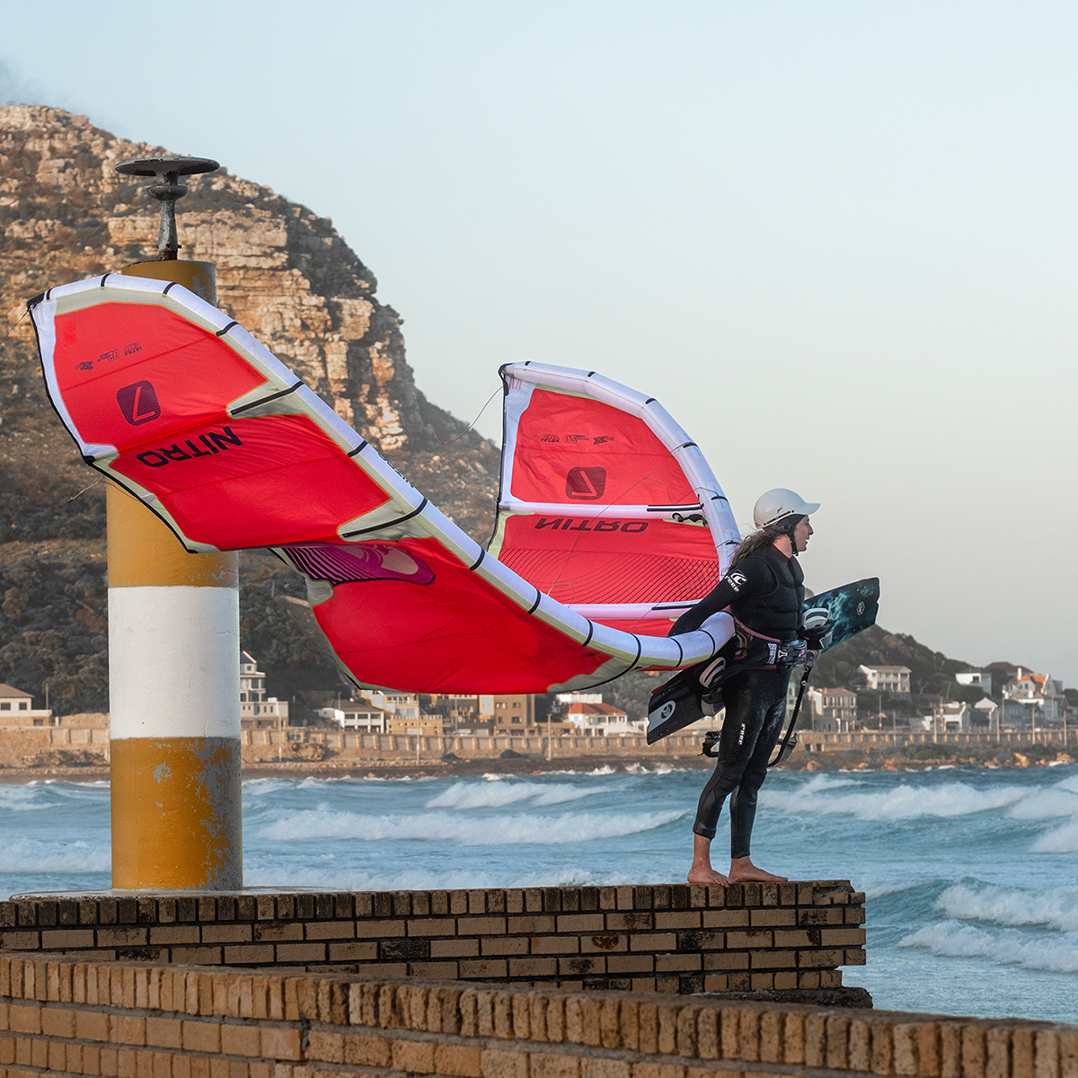 Cabrinha Nitro Apex 2026 Kite additional kite image showing canopy graphics, leading edge construction, bridles and performance details