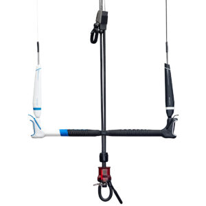 Cabrinha Unify Control System 2026 full product cutout showing the control bar, lines, depower trim, floats and quick release safety system