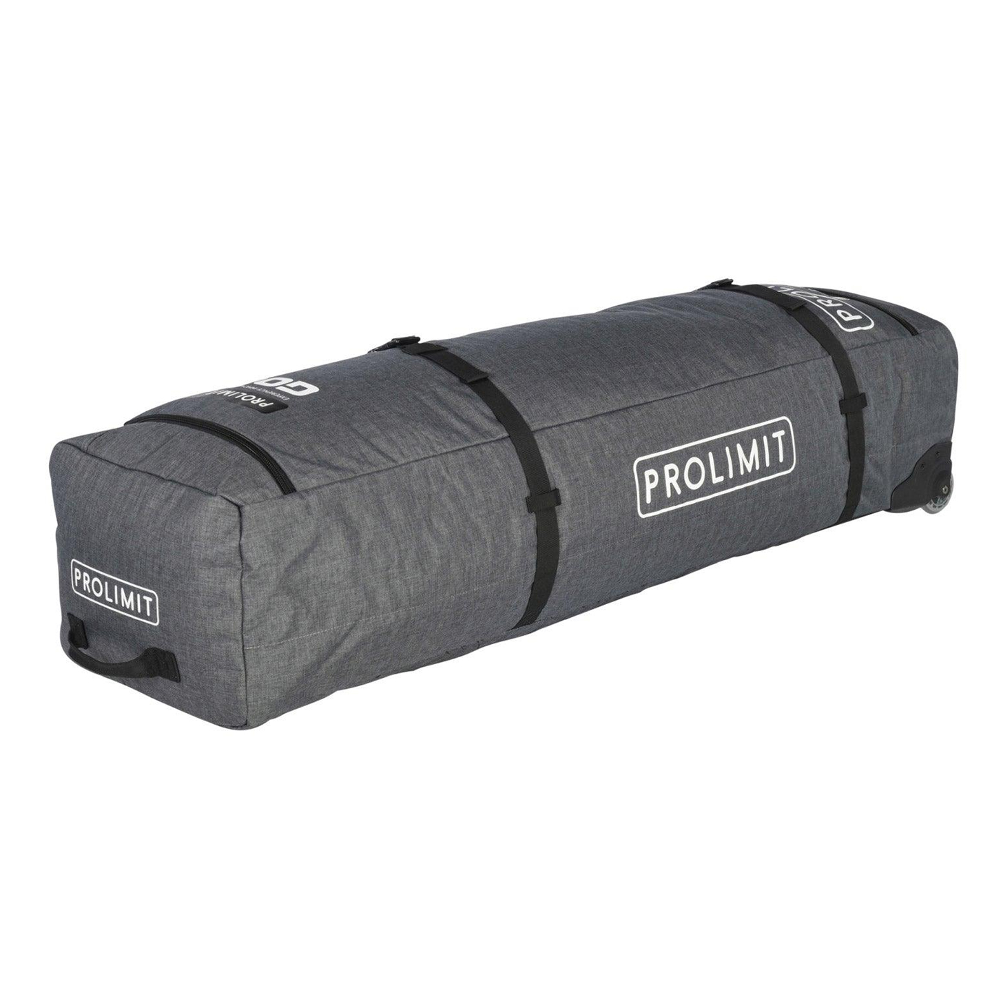 Prolimit Kitesurf Golf Travel Light Boardbag in grey wheel and carry handle detail