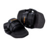 Nobile IFS Nano Pads and Straps in black top view showing the footbed and straps