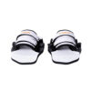 Nobile IFS Nano Pads and Straps in white top view showing the footbed and straps