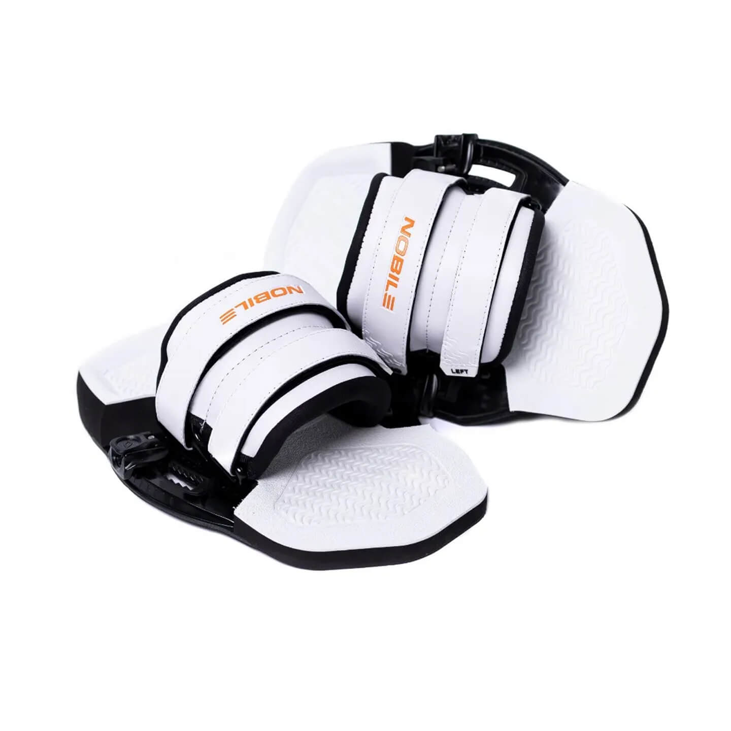 Nobile IFS Nano Pads and Straps in white studio product image showing the pads and straps set