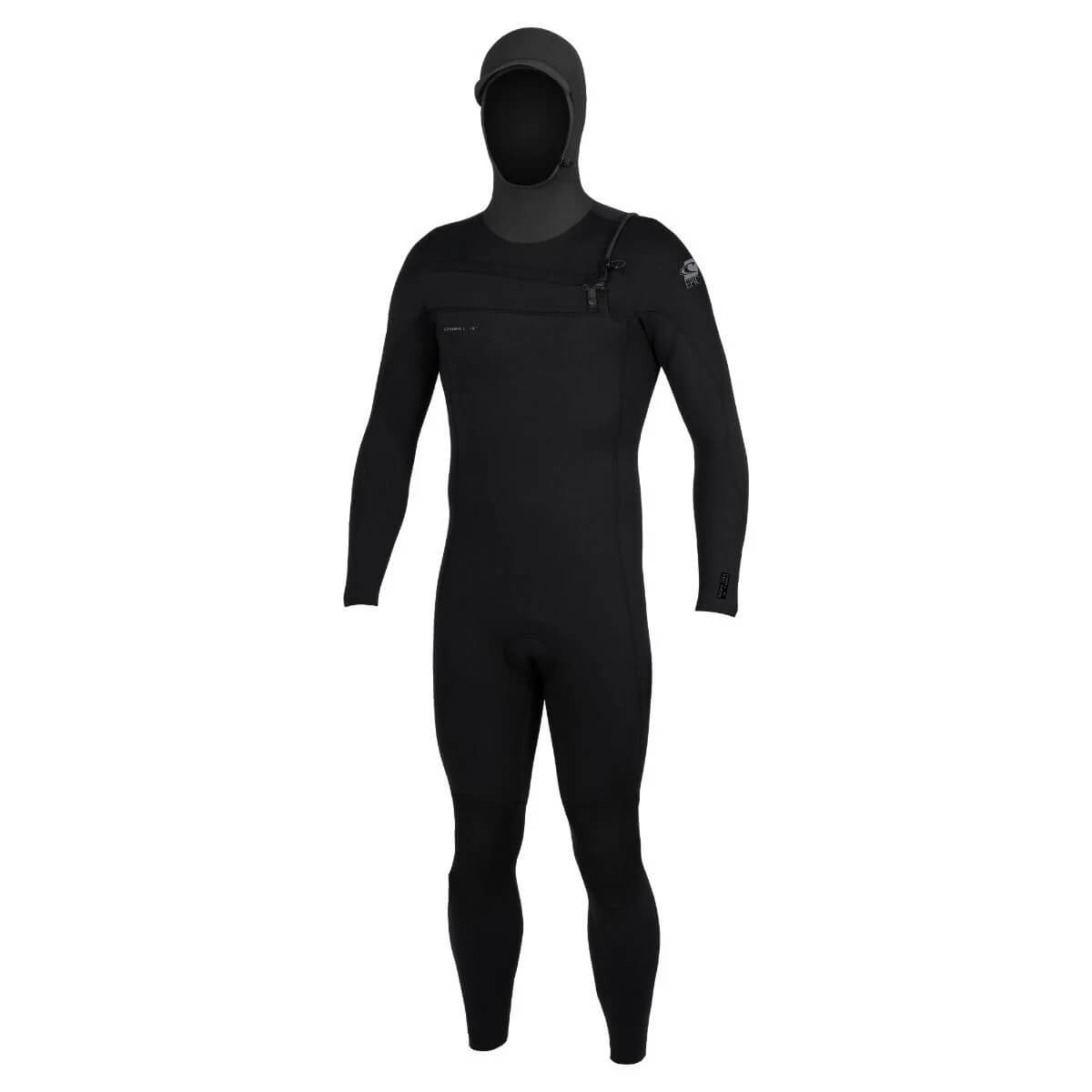 O'Neill Epic 6/4 CZ Hooded Wetsuit 2026 front studio view