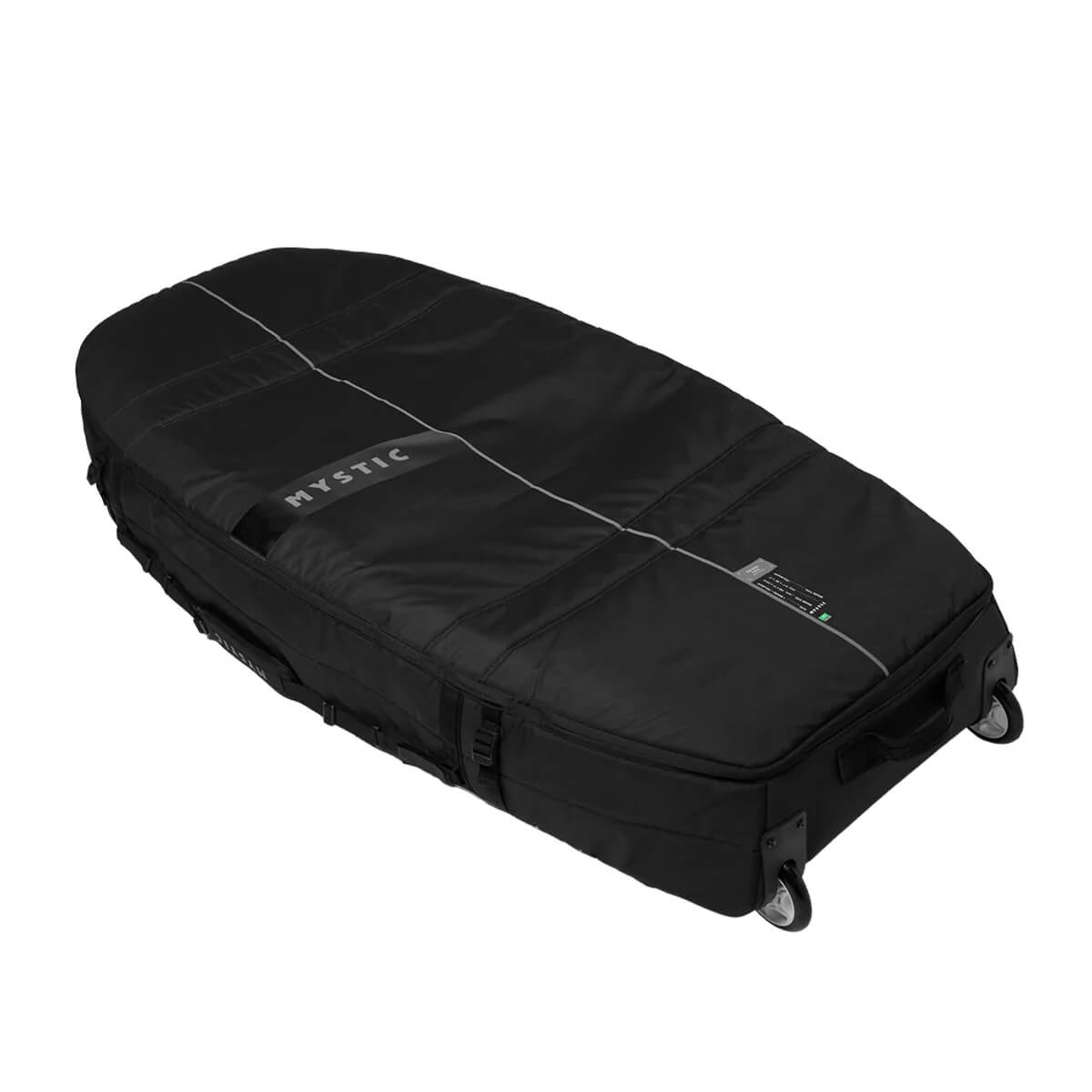 Mystic Patrol Foil Boardbag Wheeled handle, strap or zip detail