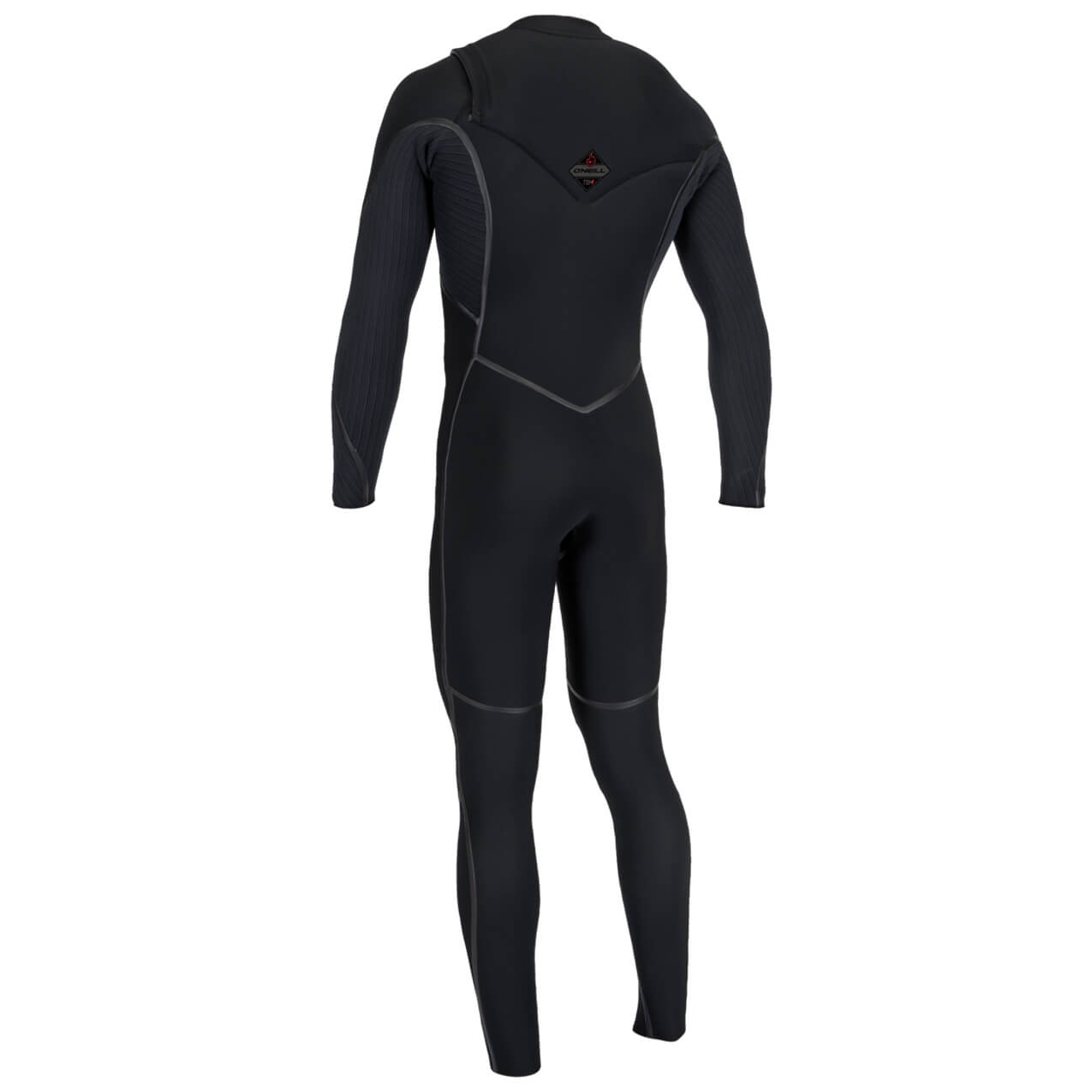 O'Neill Hyperfreak Fire 3/2+ CZ Wetsuit 2026 in colourway A00 back studio view