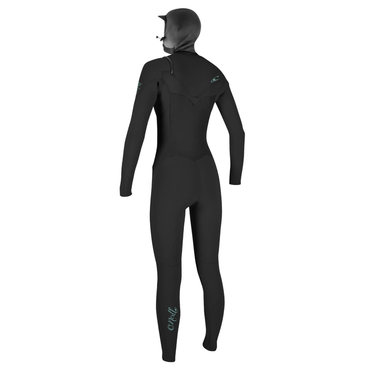 O'Neill Womens Epic 6/5/4 CZ W/Hood Wetsuit 2026 back studio view