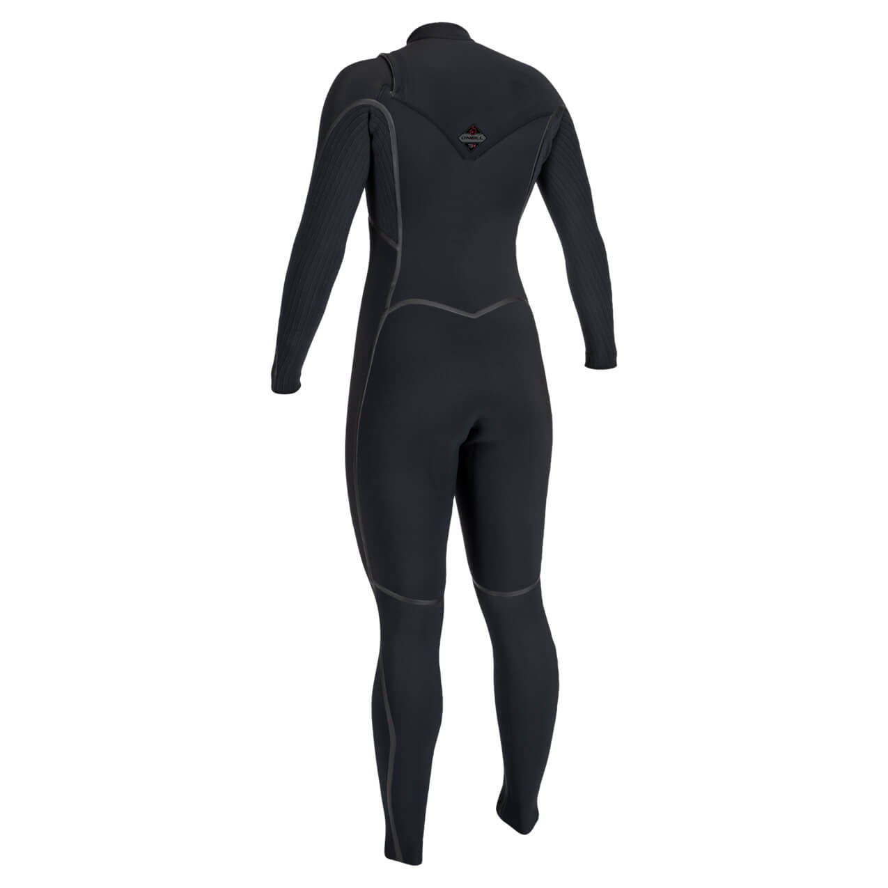 O'Neill Womens Hyperfreak Fire 4/3+ CZ Wetsuit 2026 back studio view