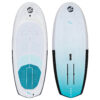 Cabrinha Code Wing Foil Board 2026 full product cutout showing the foil board outline, deck pad, mounting track area, rails and nose shape