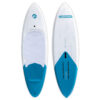 Cabrinha Swift Foil Board 2025 full product cutout showing the foil board outline, deck pad, mounting track area, rails and nose shape