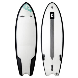 Core Badger 2 Kite Surfboard studio product image showing full kite surfboard outline