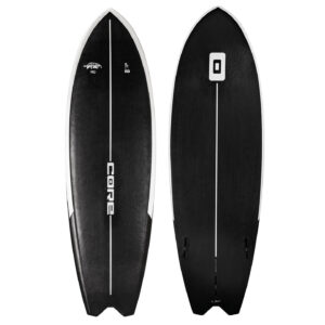 Core Badger Pro Kite Surfboard studio product image showing full kite surfboard outline