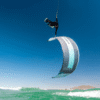 Flysurfer Heli Kitesurfing Kite, canopy, bridle and panel detail view