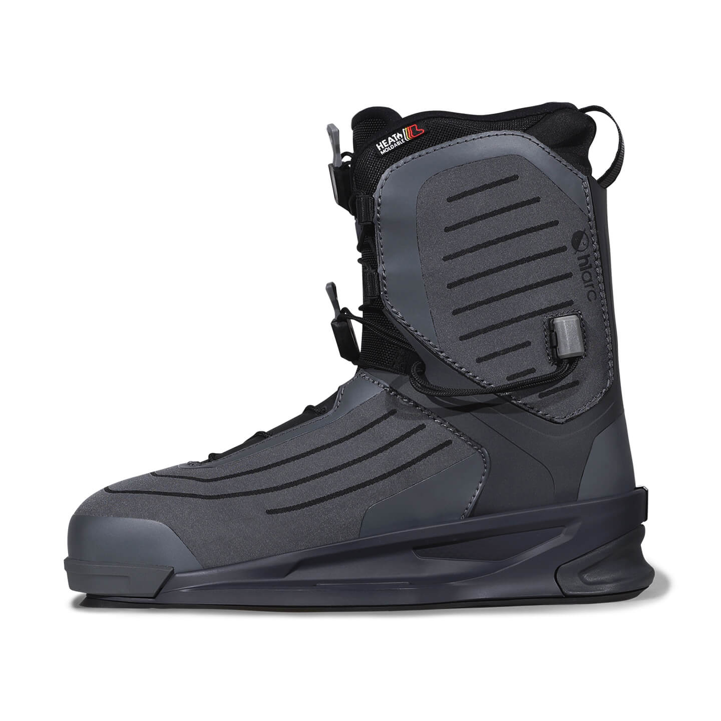 Hyperlite ARC 2026 Wakeboard Boots – side view of the wakeboard boots with lace, strap and ankle support details