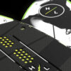 Hyperlite Broadcast Wakesurfer 2026 – close-up of the wakesurf board rails, tail and fin box detail