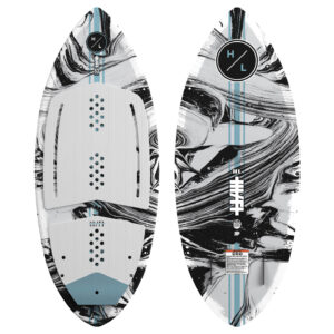 Hyperlite Hi-Fi Wakesurfer 2026 – full wakesurf board with deck graphic, outline and colourway