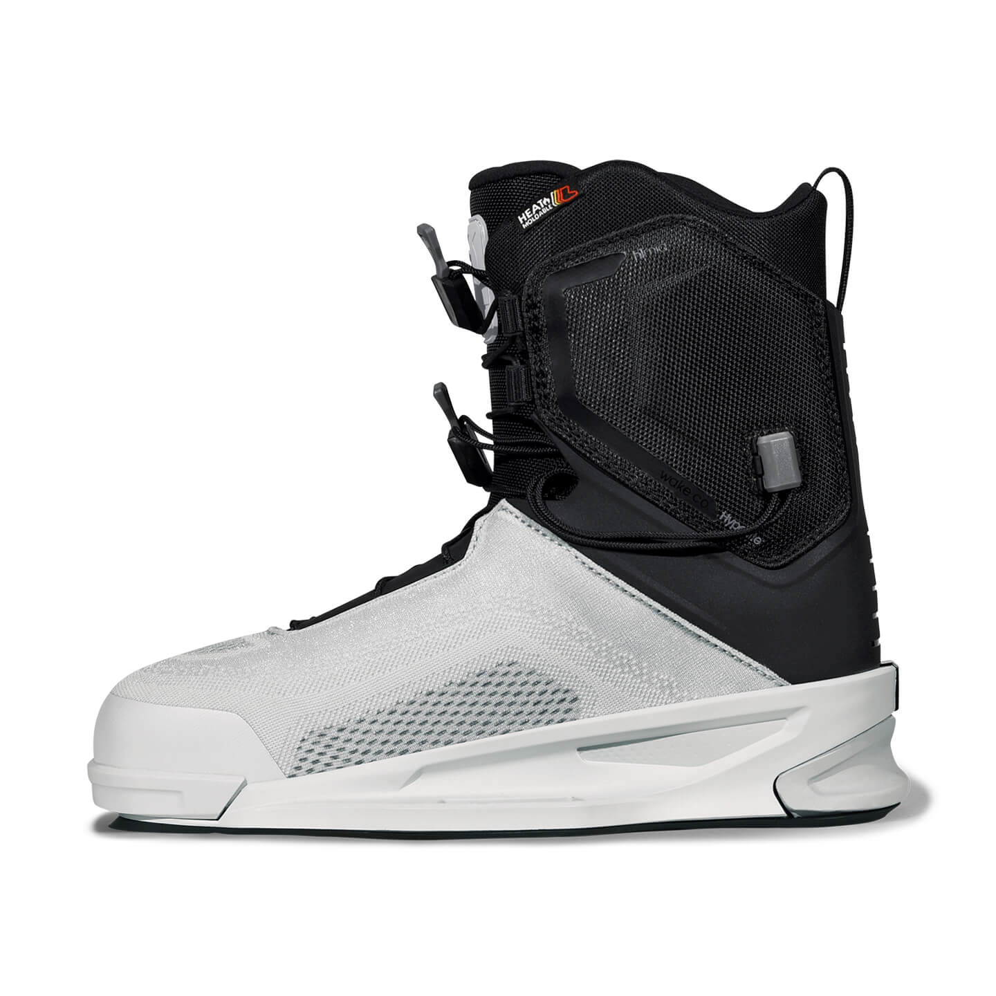Hyperlite Mid 2026 Wakeboard Boots – side view of the wakeboard boots with lace, strap and ankle support details