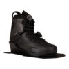 Radar Vapor Waterski Front Boot 2026 front waterski boot rear angle showing the heel hold, closure system and lower mounting plate detail