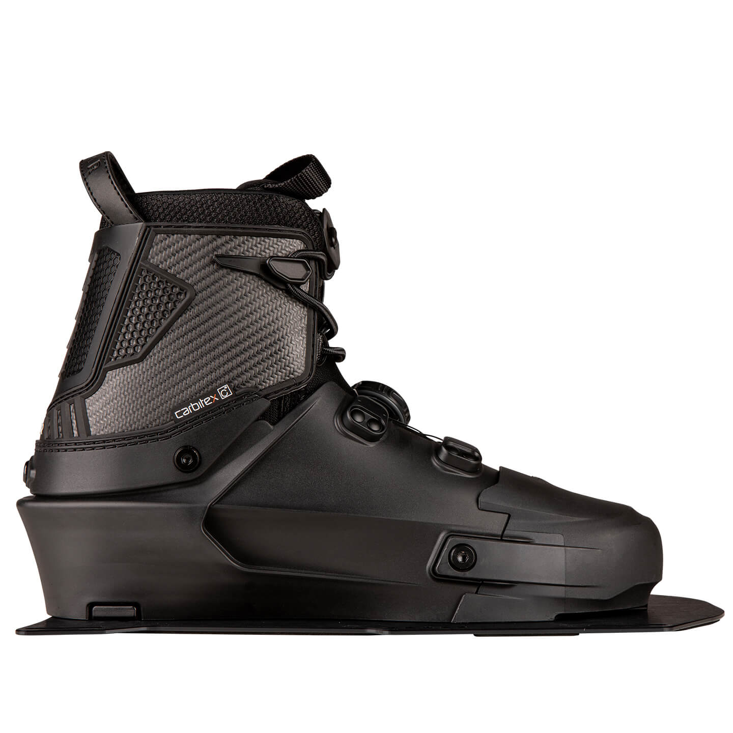 Radar Vapor Waterski Front Boot 2026 front waterski boot top view showing the open liner, foot entry and secure fit design