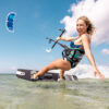 Cabrinha Spectrum 2026 Kiteboard inflated kite front view showing the full canopy graphics, leading edge curve, strut placement and wingtips