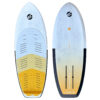 Cabrinha Logic Foil Board 2026 full product cutout showing the foil board outline, deck pad, mounting track area, rails and nose shape