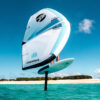 Cabrinha Vision 2026 Wing inflated wing front view showing the full canopy, leading edge, centre strut, handles and colourway