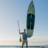 Duotone Blitz Air SLS Inflatable SUP 2026 Package inflated board detail with accessories