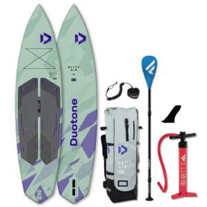 Duotone Blitz Air SLS Inflatable SUP 2026 Package package with included accessories