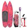 Duotone Grace Air SLS Inflatable SUP 2026 Package package with included accessories