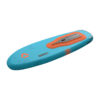 Duotone Sky Air Inflatable Foil Board 2026 bottom view showing hull shape and foil tracks