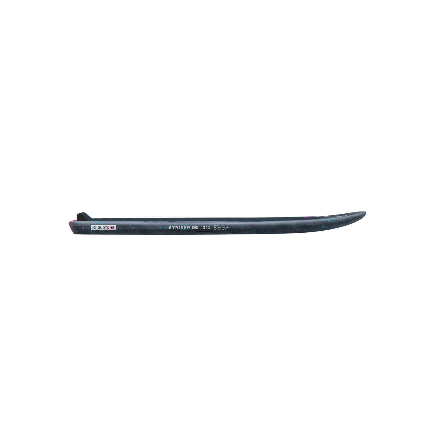 Duotone Strider SLS Foil Board 2026 rail, tail and construction detail