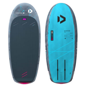 Duotone Strider SLS Foil Board 2026 studio product image showing full board outline