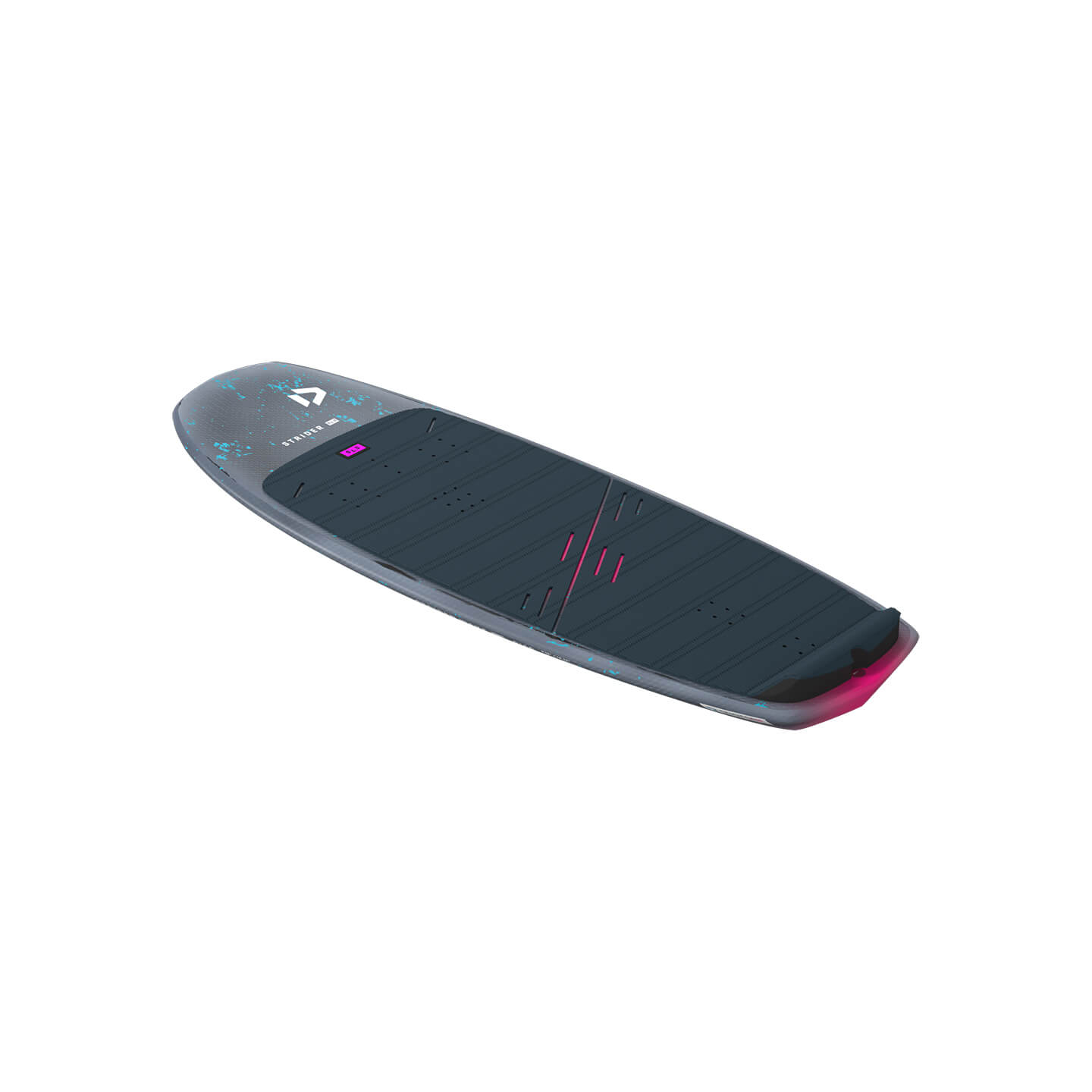 Duotone Strider SLS Foil Wake Board 2026 assembled foil and component detail