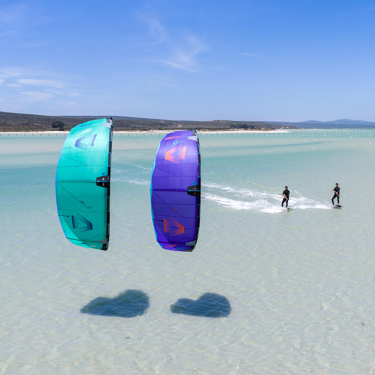 Duotone Evo Kite 2026 alternate colour and canopy view