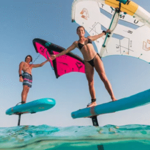 Beginner wing foil boards are stable and user friendly