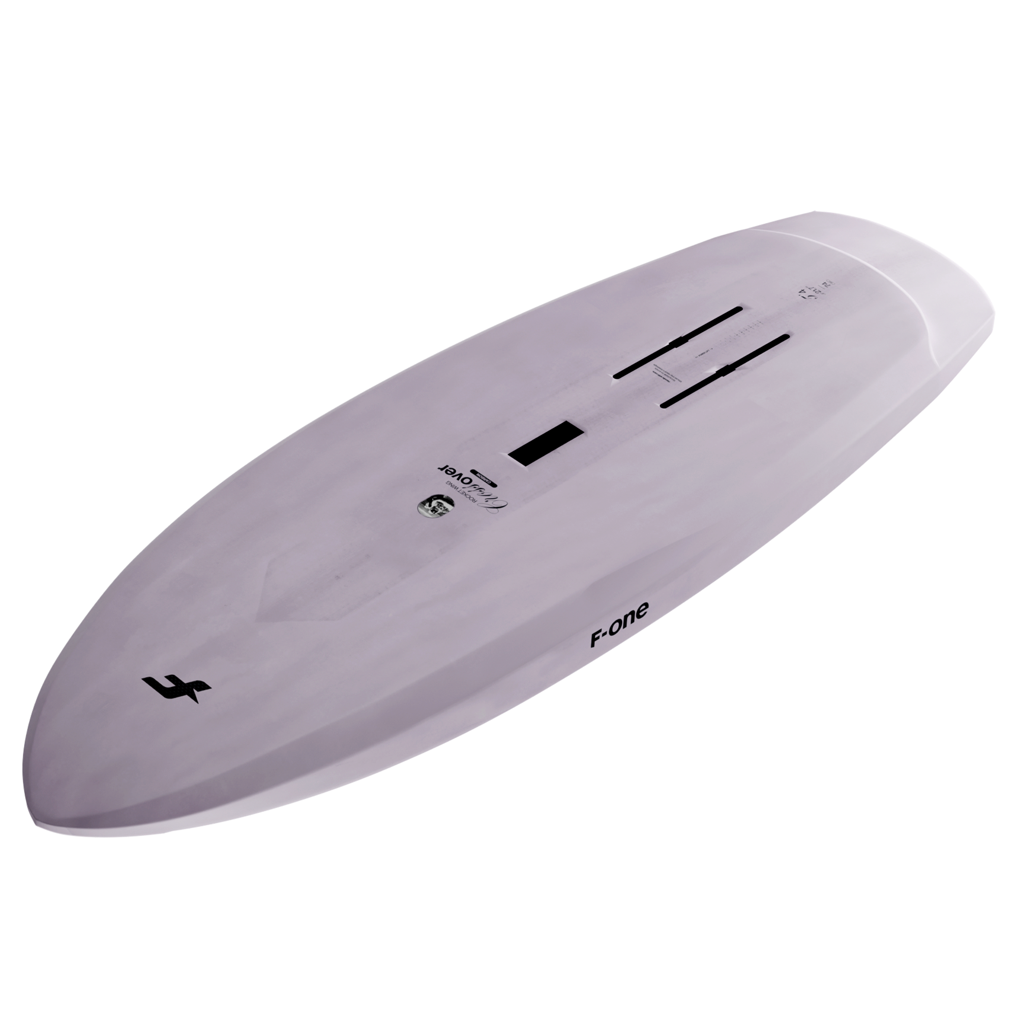 F-One Rocket Wing Crossover Carbon Foil Board construction close-up