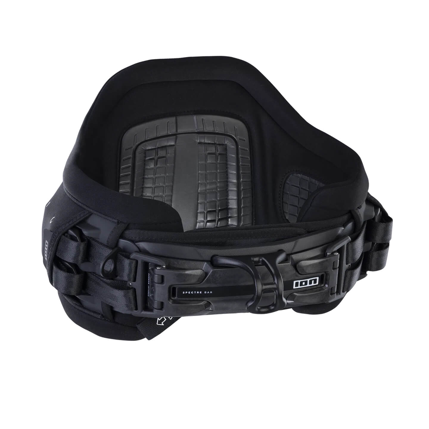 ION Apex Kite Harness 2026 in black front view