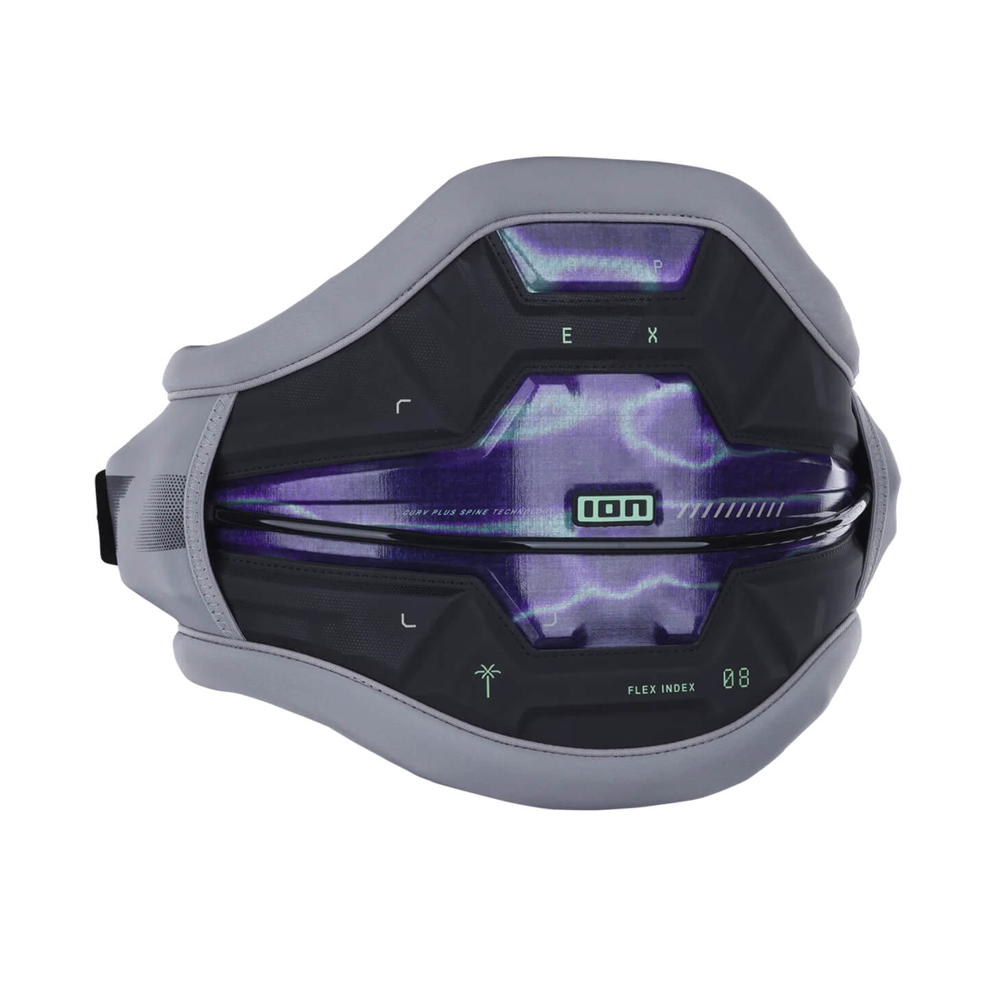 ION Apex Kite Harness 2026 in sage and grey studio product view