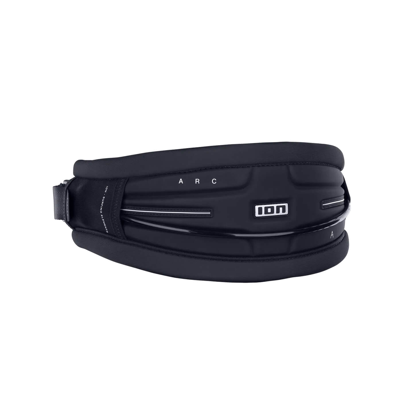 ION Arc Wing Waist Harness 2026 in black studio product view