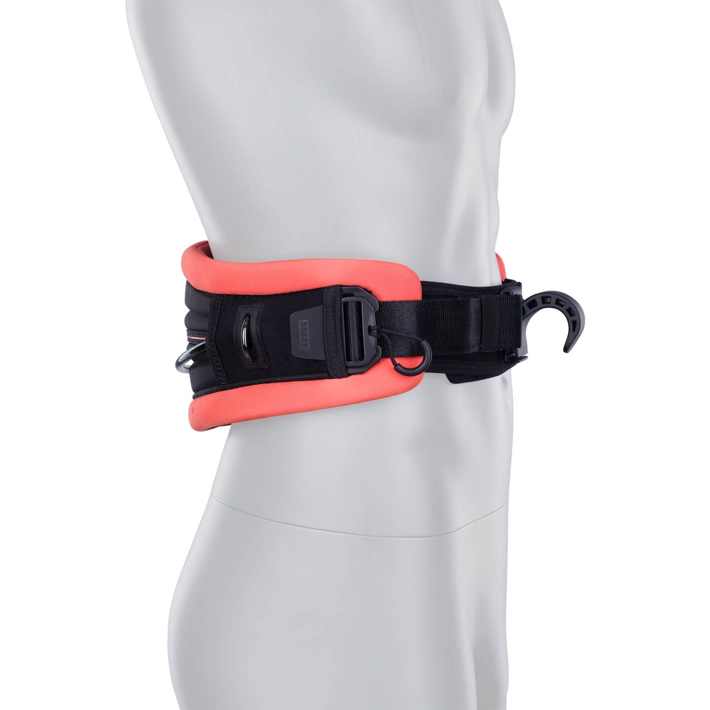 ION Arc Wing Waist Harness 2026 in coral spreader bar and waist support detail