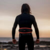 ION Arc Wing Waist Harness 2026 in coral inside padding detail
