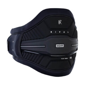 ION Rival Kite Harness 2026 in black studio product view