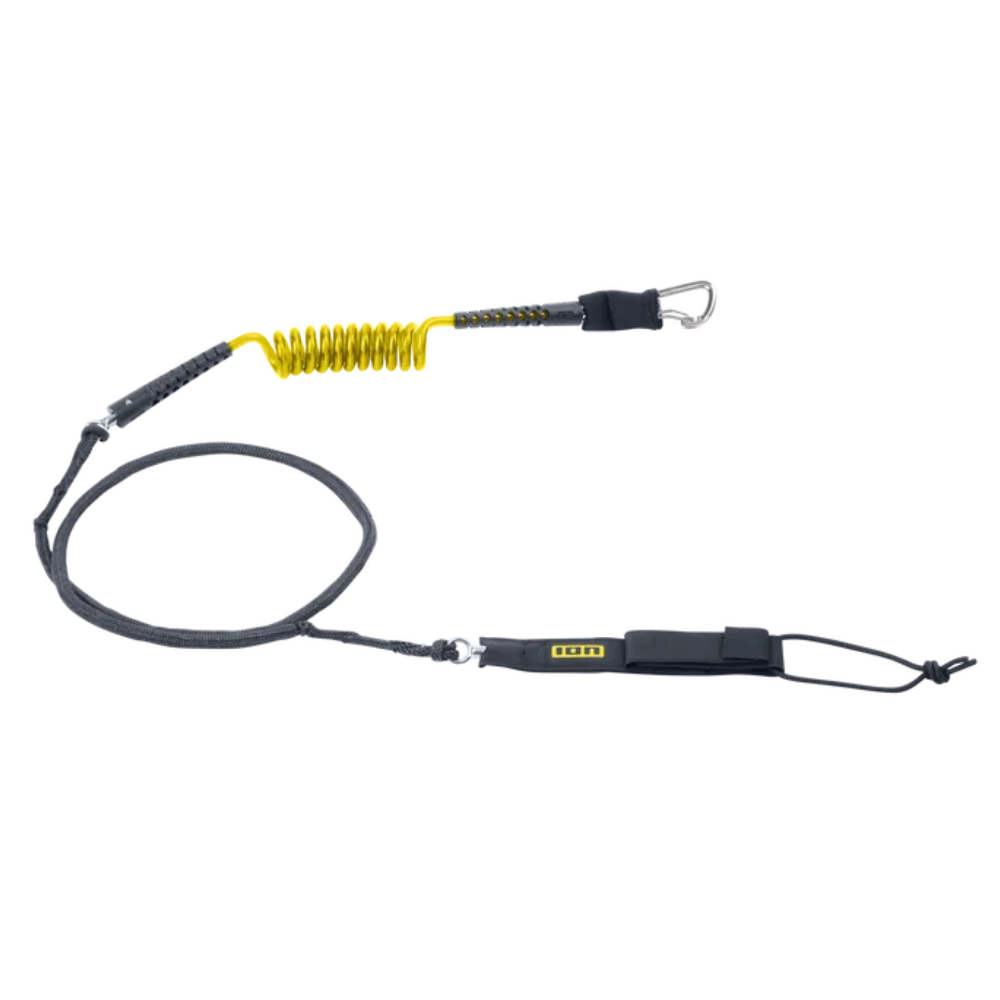 ION Wing Board Leash Core Hybrid Carabiner cuff attachment detail