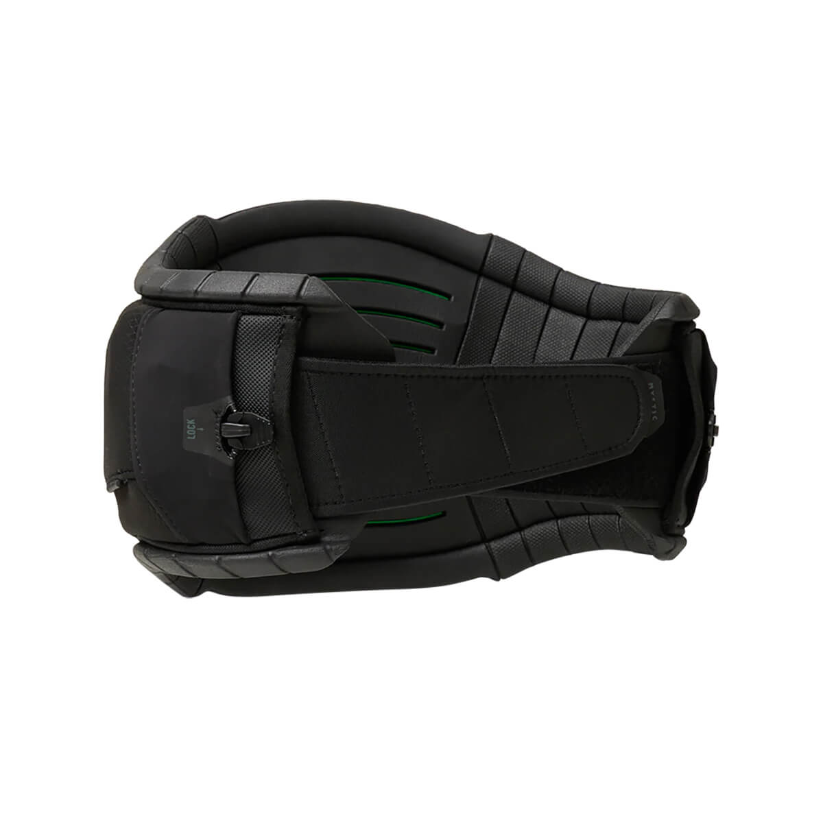 Mystic Stealth Evolve Waist Harness 2026 back view showing support panel
