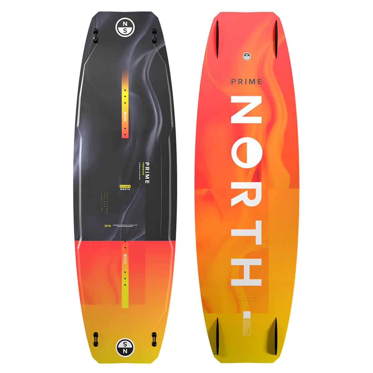North Prime Kiteboard 2026 studio cutout full canopy view